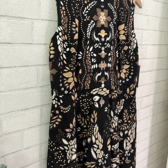 EVA MENDES New York & Co. High Neck Black Sleeveless Dress - Picture 5 of 11